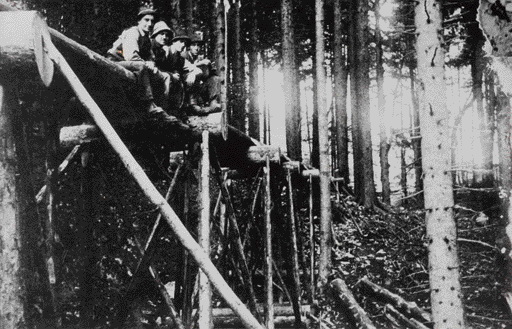 Datei:Holzriesse Holzknechte.jpg