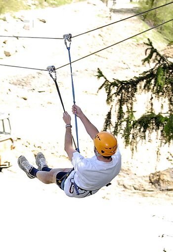 Flying Fox - am Seil