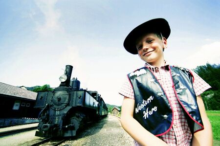 Ötscherlandexpress Kind in Station