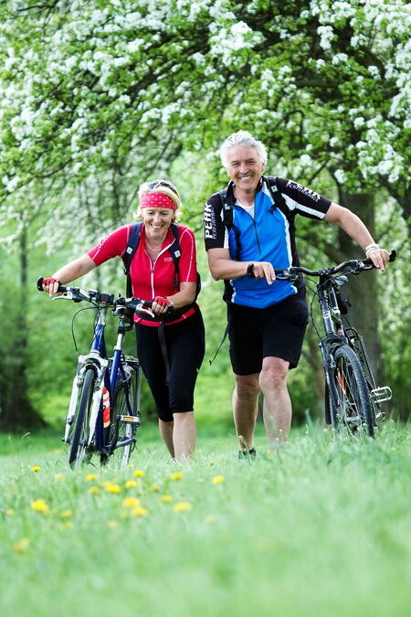 Radfahren zur Birnblüte