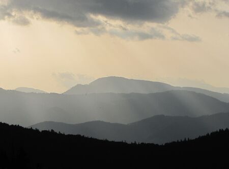 Tiefenwirkung der Berge