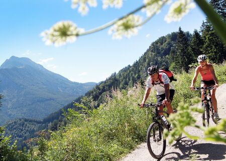 Mountainbiken beim Ötscher