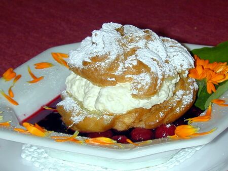 Brandteigkrapferl - auch vegan