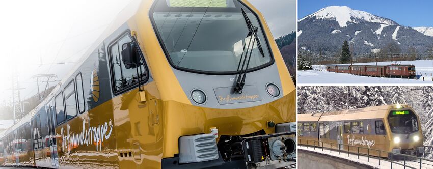 Genussvoll: Fahrt mit der Mariazellerbahn im Winter