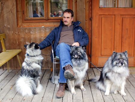 Spitze auf der Terrasse