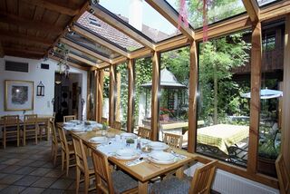 Wintergarten Innenhof im Vierkanthof