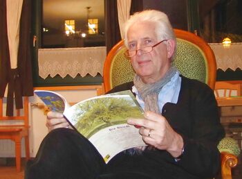 Walther Czerny bei Besuch 2012