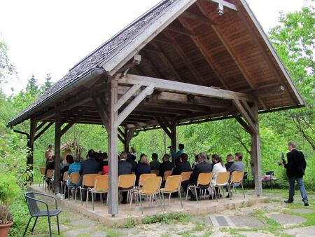 Trauung in der Natur, z.B.: in der Käuterhittn