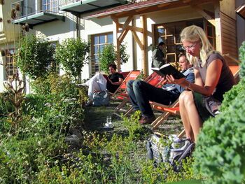 Seminarpause in der Leseoase