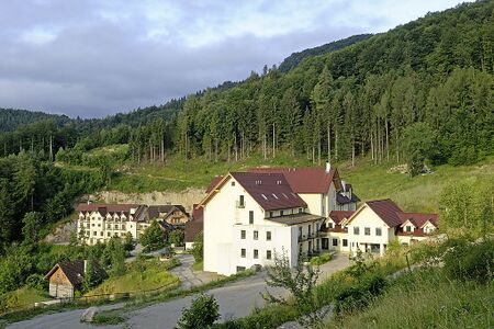 Blick über Steinschaler Dörfl von Frankenfelser