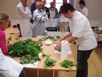 Cooking with wild herbs