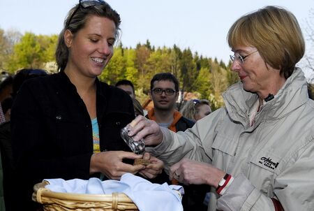 Salz und Brotzeremonie