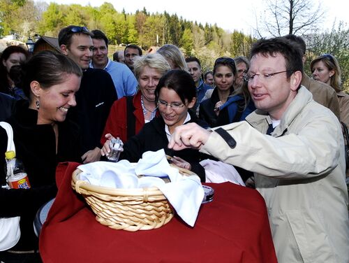 Ortsübernahme: Salz und Brotzeremonie