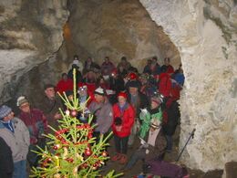 Weihnachtsfeier in der Nixhöhle