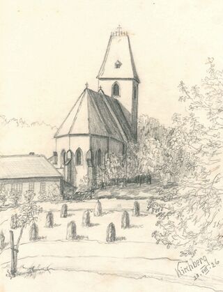 Martinskirche - die ihn mitgeprägt hat - 1926