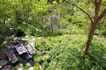 Zimmerblick in Südgarten