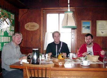 Frühstück mit Felix Weissenbacher auf dem Eisenstein