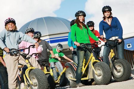 Roller - Mädchengruppe