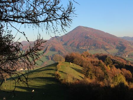 Herbstlicher Gaisbühel - Blick von Himmlischer Runde