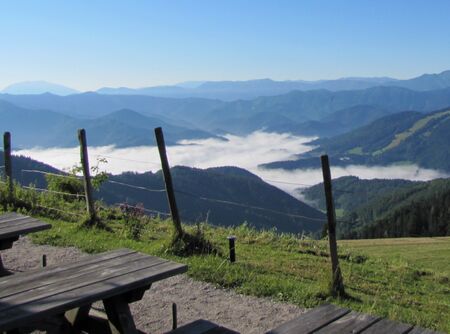 Eisenstein: Blick von Terrasse