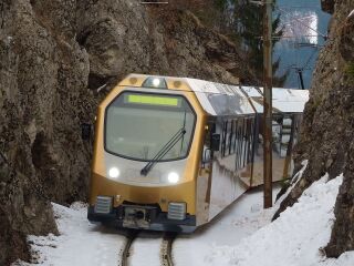 Himmelstreppe im Winter