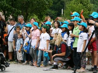 Kinder als Akteure und Zuseher bei Open World