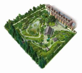 Plan Südgarten u Südgartenhaus