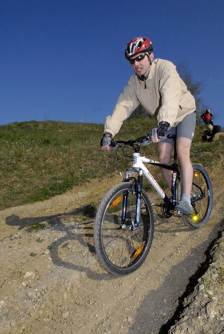 MTB Kurs Bergab Bremsen