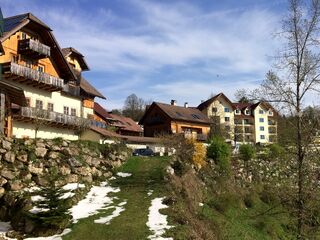 Winterende - Terrasse im Steinschaler Dörfl