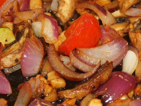 frisches Bratgemüse