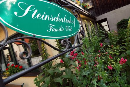 Steinschalerhof -Hausschild