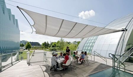 Landesmuseum - die Terrasse