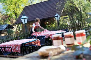 Terrasse im Steinschalerhof