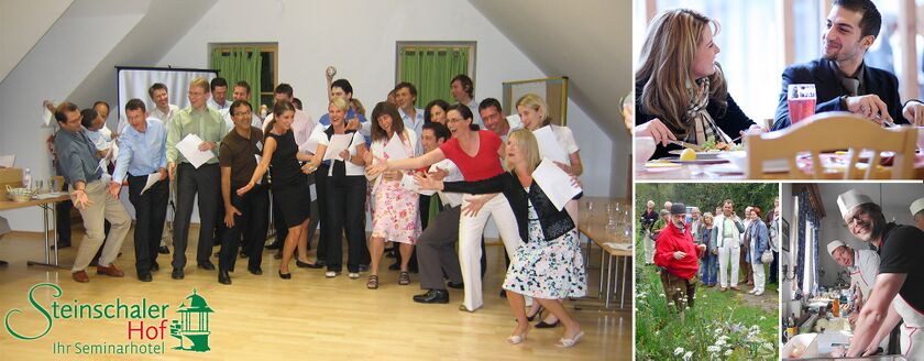 Singen und andere Teamaktivitäten