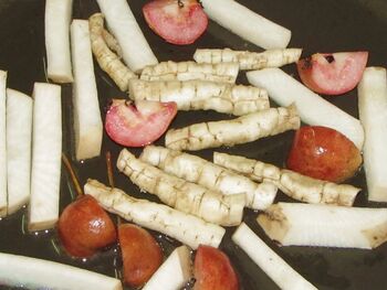 Frischgemüse mit roter Pichlbirn