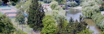 Flußbad Rabenstein vom Pilgerweg