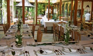 Wintergarten Innenhof im Vierkanthof