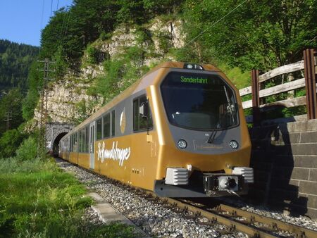 Himmelstreppe bei Tunnel